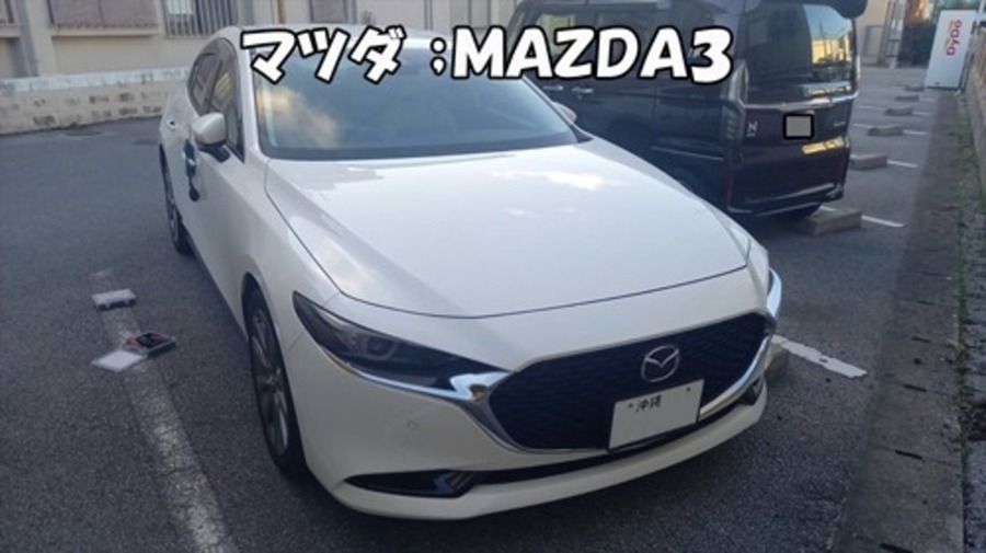 マツダ・MAZDA3 インロック（内鍵）したときの 開ける方法＆トランクの開け方